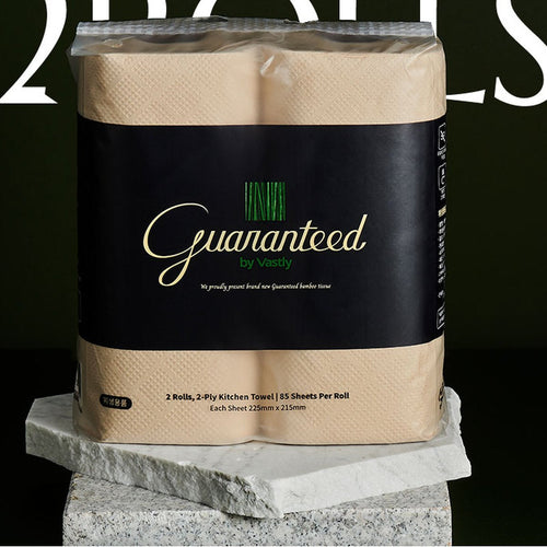 Guaranteed Bamboo Kitchen Towel 2 Rolls