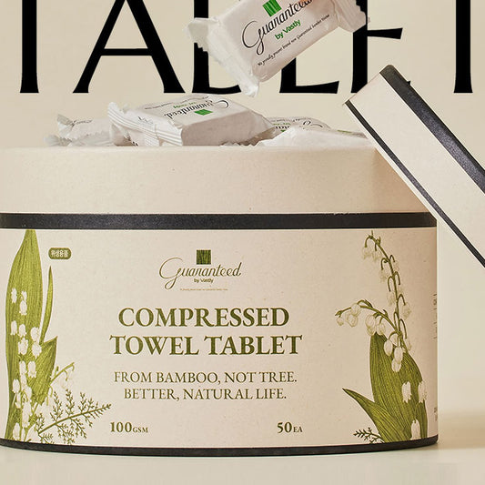 Vastly Compressed Towel Tablet 50 Pack